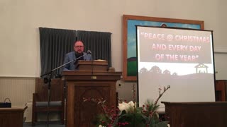 Pastor Gene Miller's sermon at Castleberry Baptist Church on December 17, 2023.