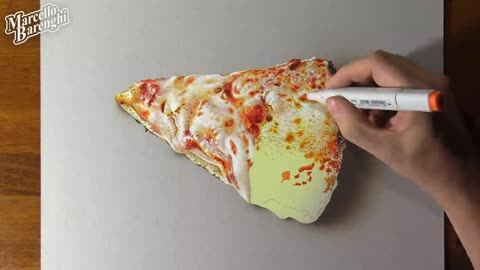 Paint The Surface Of The Pizza