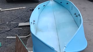 Porta boat folding revamping