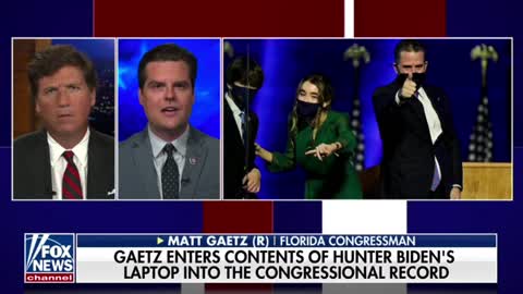 Rep. Matt Gaetz on Hunter Biden's laptop: "I don't think we ought to question this anymore."