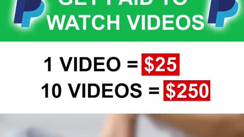 Earn $25 for EVERY Video YOU WATCH FOR FREE #Shorts