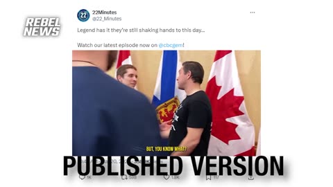 VIDEO EXCLUSIVE: What the CBC deleted from their ambush of Pierre Poilievre