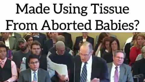 Did You Know Many Vaccines Are Made Using Tissue From Aborted Babies?