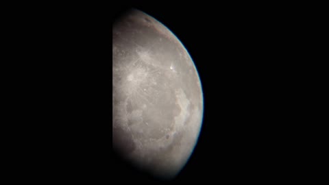 August Super Moon through Telescope