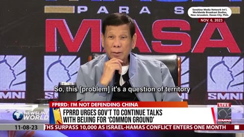 FPRRD urges gov’t to continue talks with Beijing for ‘common ground’