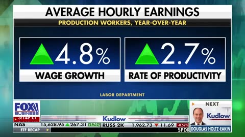 Larry Kudlow: Biden's big government spending is behind these numbers