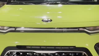 Great Kia Car green color