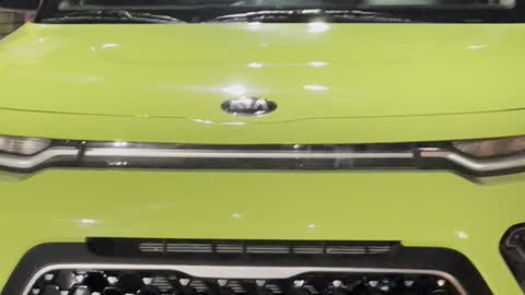 Great Kia Car green color
