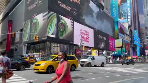 WALAK Times Square NEW YORK CITY USA 4K video tarawl vlog