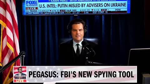 Matt Gaetz Calls Out Israel for Using Pegasus Spying Tech on America