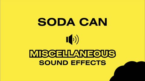 SODA CAN (Crushing) - Sound Effects