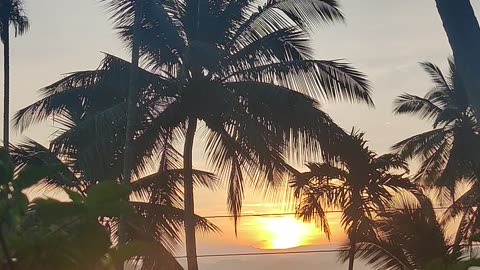 Sunrise in Sri lanka