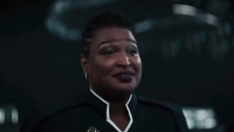Stacey Abrams appears as “President of the United Earth” on Star Trek: Discovery