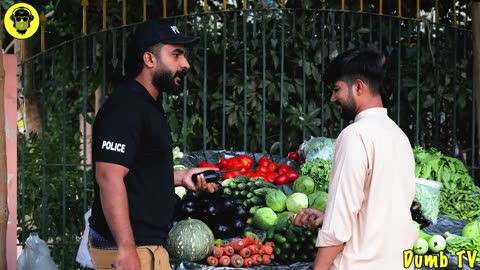 Policeman Buying Fruits Without Money (Social Experiment)