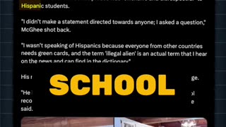 Student suspended for saying "illegal alien" #Woke #Censorship #Border