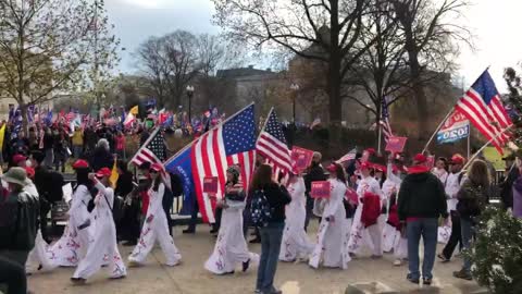 Asians for Trump at Stop the Steal Rally