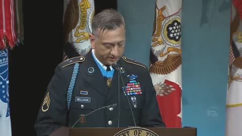 AMAZING SPEECH of Medal of Honor recipient Army Staff Sgt. David G. Bellavia