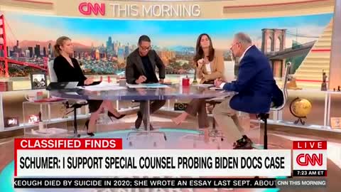 CNN's Don Lemon Calls Out Schumer's Hypocrisy to His Face
