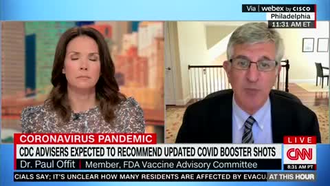 CNN tries to hide what Dr. Paul Offit said regarding who benefits from booster