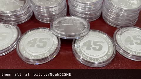 Unboxing My Brand New DISME Coins! New Design on the Back!