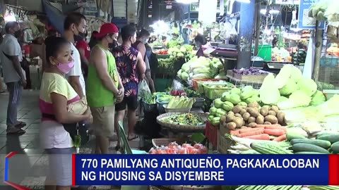 770 pamilyang antiqueño, pagkakalooban ng housing sa Disyembre