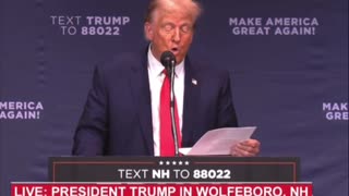 President Trump reads “The Snake”