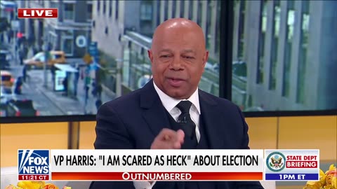Kamala Harris pushes message of fear on 'The View' 'I'm scared as heck'