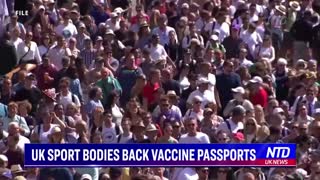 UK Sporting Organizations Back Vaccine Passports