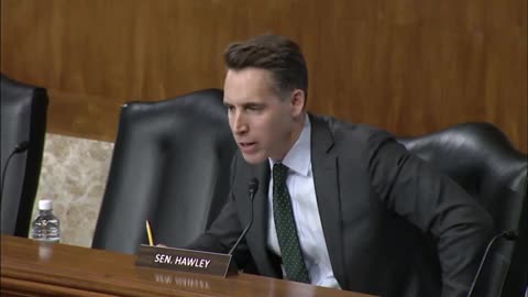 Climate Agenda Shredded By A Few Simple Questions From Josh Hawley