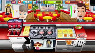 The Cooking Game 🍔 fast food restaurant 1-19