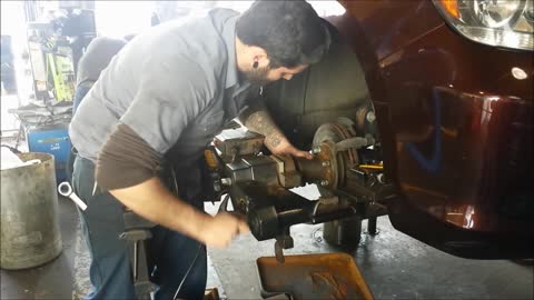Using an on-car brake lathe to provide The Perfect Brake Job