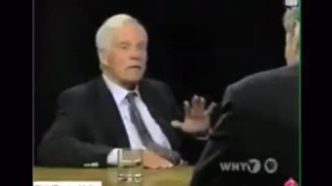 Ted Turner gave an interview on the Charlie Rose Show. He talked about cannibalism, global warming