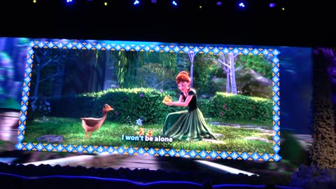 Frozen Sing Along Celebration in 4K Disney Hollywood Studios 4K