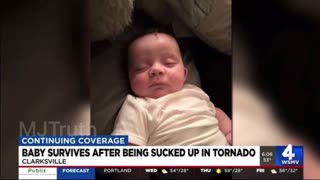 A Baby Named Lord was Sucked up in a Tornado and Found in a Tree