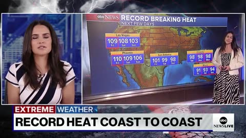 Deadly storms and record heat from coast to coast ABC News