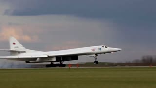 Footage Of 2 Russian Bombers That Caused UK Jet Scramble