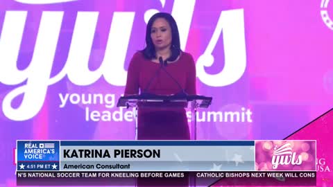 Katrina Pierson at the TPUSA Young Women's Summit