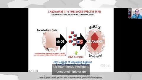 Cardiaware Webinar. Nitric Oxide Complexer, pre-workout, circulation, energy, and blood flow!
