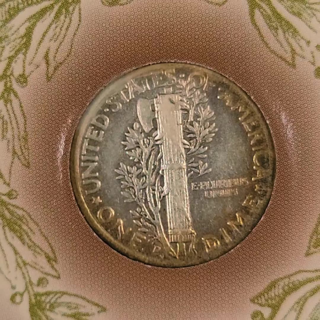 Certified Denver Mint Mercury Dime #popularcreator #viralvideo #trendingvideo #usmint #coins #dime