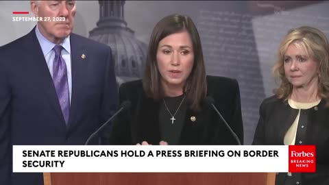 ‘It’s Disgusting & It’s Despicable’: Katie Britt Gives Passionate Speech Denouncing Border Crisis