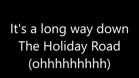 Holiday Road - Lindsay Buckingham (Lyrics)