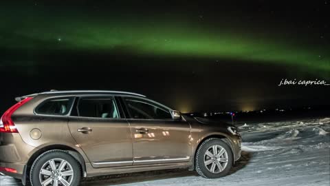 Aurora Borealis (Northern Lights) Timelapse HD Iceland