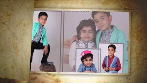 Photos of a cute little Iranian boy