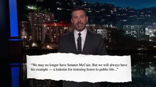 Jimmy Kimmel Speculates On Author Of Anti-Trump Screed