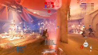 Star Wars Battlefront II: Instant Action Co-Op Mission Attack Rebel Alliance Gameplay