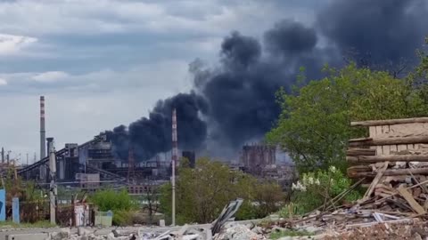 Ukraine War - Azovstal looks like this today