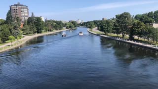 Short Time Lapse over the Rideau Canal