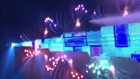 Dubai Burj Khalifa new year celebration 2022 part 9