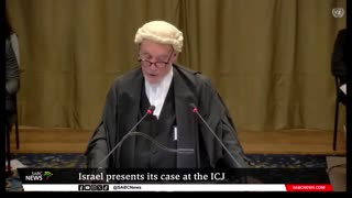 Israel presents its case at the ICJ