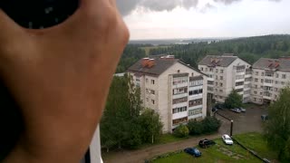 Tornado in Russia on August 24, 2016